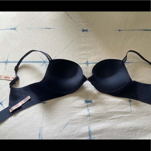 Victoria Secret Navy Blue Push Up Bra - Picture 5 of 6